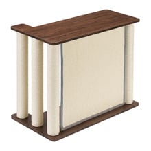 Lumi Side Table with Right Cat Scratching Board